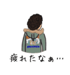 もじゃもじゃ男のスタンプ（個別スタンプ：24）