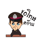 Thai Cute Police（個別スタンプ：3）