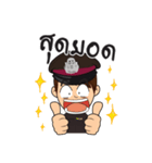 Thai Cute Police（個別スタンプ：6）