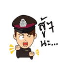 Thai Cute Police（個別スタンプ：8）