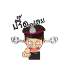 Thai Cute Police（個別スタンプ：24）