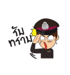 Thai Cute Police（個別スタンプ：34）