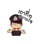 Thai Cute Police（個別スタンプ：36）