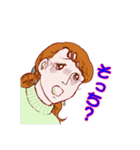 ちょっとおしゃれなサオリのスタンプ（個別スタンプ：3）
