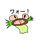Daily life conversation of a goby（個別スタンプ：35）