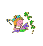 Hachou ＆ Purple（個別スタンプ：4）