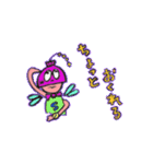 Hachou ＆ Purple（個別スタンプ：5）