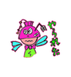 Hachou ＆ Purple（個別スタンプ：21）
