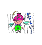 Hachou ＆ Purple（個別スタンプ：24）