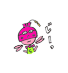 Hachou ＆ Purple（個別スタンプ：25）