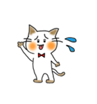 白ねこプー太（個別スタンプ：9）