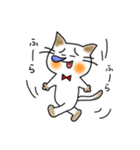 白ねこプー太（個別スタンプ：13）