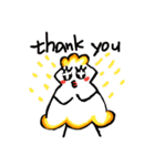Popcorn girl's daily life（個別スタンプ：7）