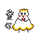 Popcorn girl's daily life（個別スタンプ：14）