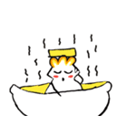 Popcorn girl's daily life（個別スタンプ：17）