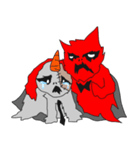 Rex and Envy The Double Devil Emotion（個別スタンプ：3）