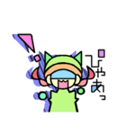 おんなのこ、ときどきこびと（個別スタンプ：15）