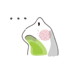 Chubby Dog and Naughty Frog（個別スタンプ：4）