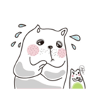 Chubby Dog and Naughty Frog（個別スタンプ：7）