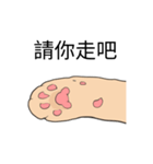 cat paws are coming（個別スタンプ：29）