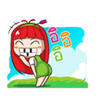 apple Naughty girl（個別スタンプ：5）