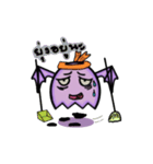 Purple demon（個別スタンプ：21）
