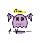 Purple demon（個別スタンプ：36）
