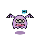 Purple demon（個別スタンプ：40）