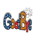 Miss Glove and English Stickers（個別スタンプ：21）