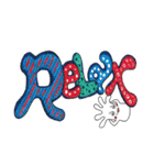 Miss Glove and English Stickers（個別スタンプ：23）