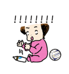 Cute baby's sticker（個別スタンプ：33）