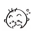 おじいちゃんの”へのへのもへじ”（個別スタンプ：22）