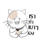 Yoyo is a good cat.（個別スタンプ：15）