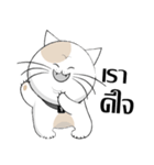 Yoyo is a good cat.（個別スタンプ：17）