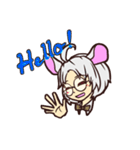 子ねずみアルジャーノン！！（個別スタンプ：1）
