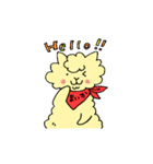 まいかアルパカ（個別スタンプ：2）