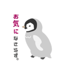 小さなペンギンさん【敬語】（個別スタンプ：14）