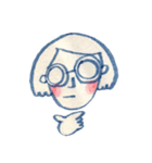 M4 girl（個別スタンプ：35）