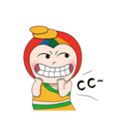 Mascots of NUK, Nuk ＆ Ai-chi（個別スタンプ：4）