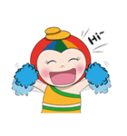 Mascots of NUK, Nuk ＆ Ai-chi（個別スタンプ：6）