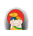 Mascots of NUK, Nuk ＆ Ai-chi（個別スタンプ：7）