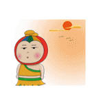 Mascots of NUK, Nuk ＆ Ai-chi（個別スタンプ：9）
