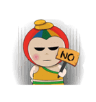 Mascots of NUK, Nuk ＆ Ai-chi（個別スタンプ：10）