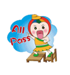 Mascots of NUK, Nuk ＆ Ai-chi（個別スタンプ：13）