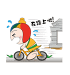 Mascots of NUK, Nuk ＆ Ai-chi（個別スタンプ：17）