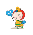 Mascots of NUK, Nuk ＆ Ai-chi（個別スタンプ：23）