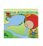 Mascots of NUK, Nuk ＆ Ai-chi（個別スタンプ：28）