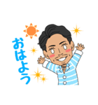 a middle-aged man（個別スタンプ：1）