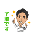 a middle-aged man（個別スタンプ：3）