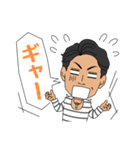 a middle-aged man（個別スタンプ：12）